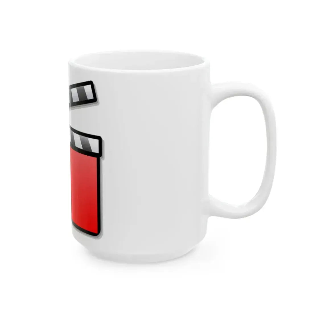 Portugal film clapperboard (Portugal) White Coffee Mug - Go Mug Yourself