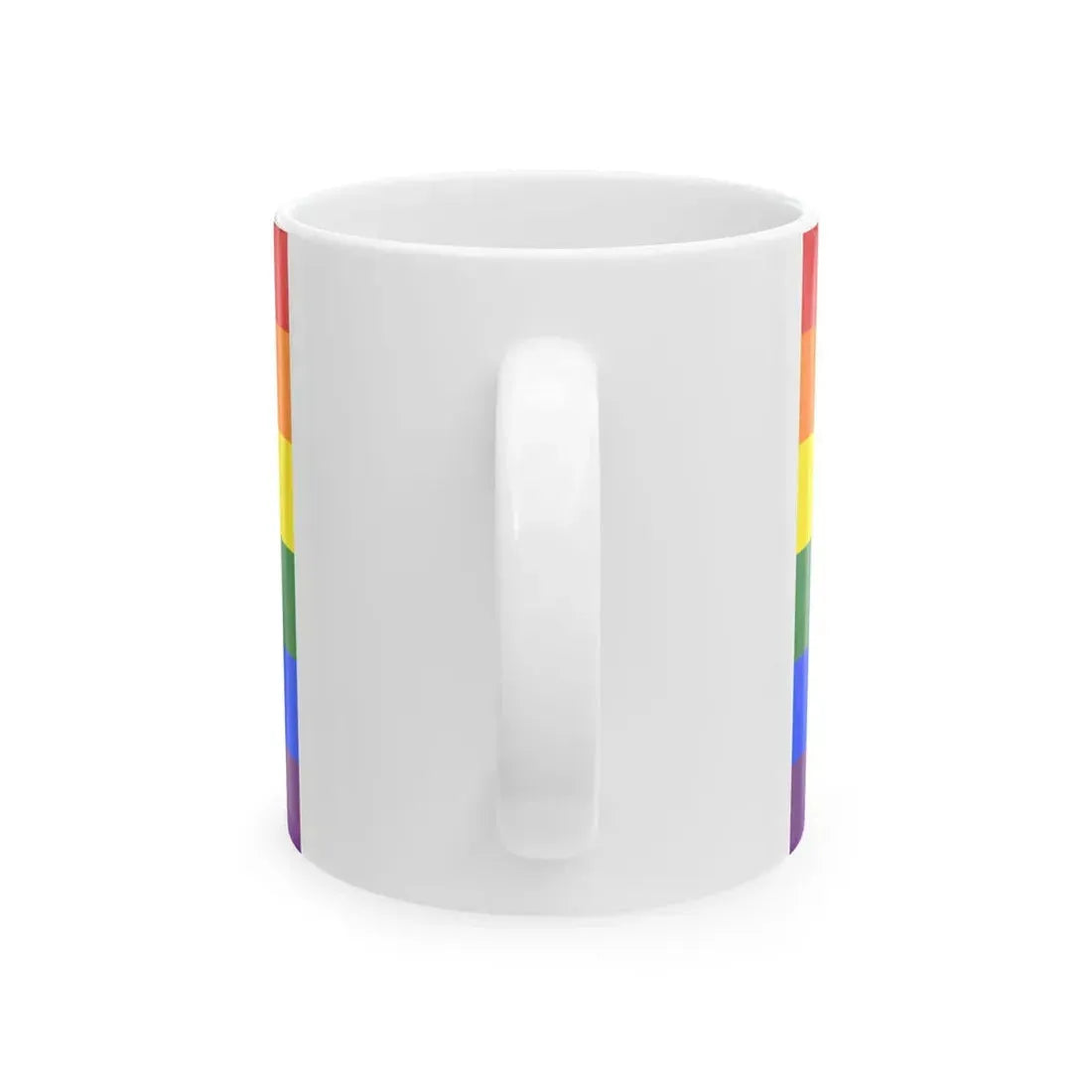Portugal LGBT flag (Portugal) White Coffee Mug - Go Mug Yourself