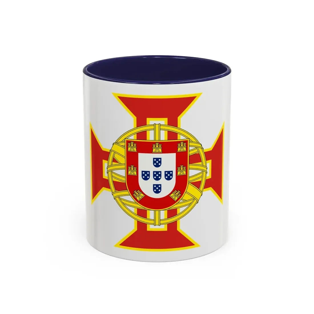 Portugal Order of the Colonial Empire - Accent Coffee Mug 11oz Navy - Go Mug Yourself