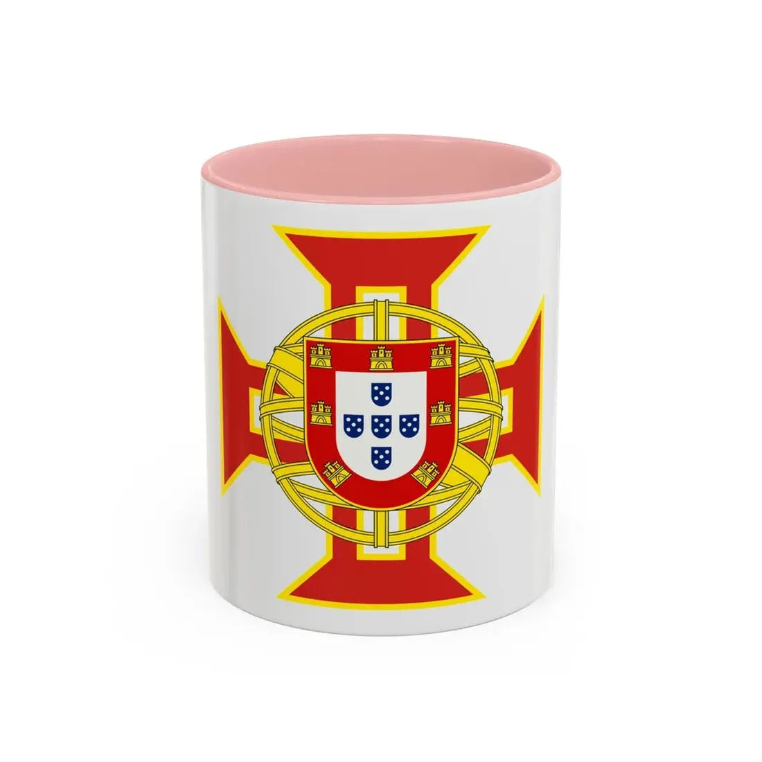 Portugal Order of the Colonial Empire - Accent Coffee Mug 11oz Pink - Go Mug Yourself