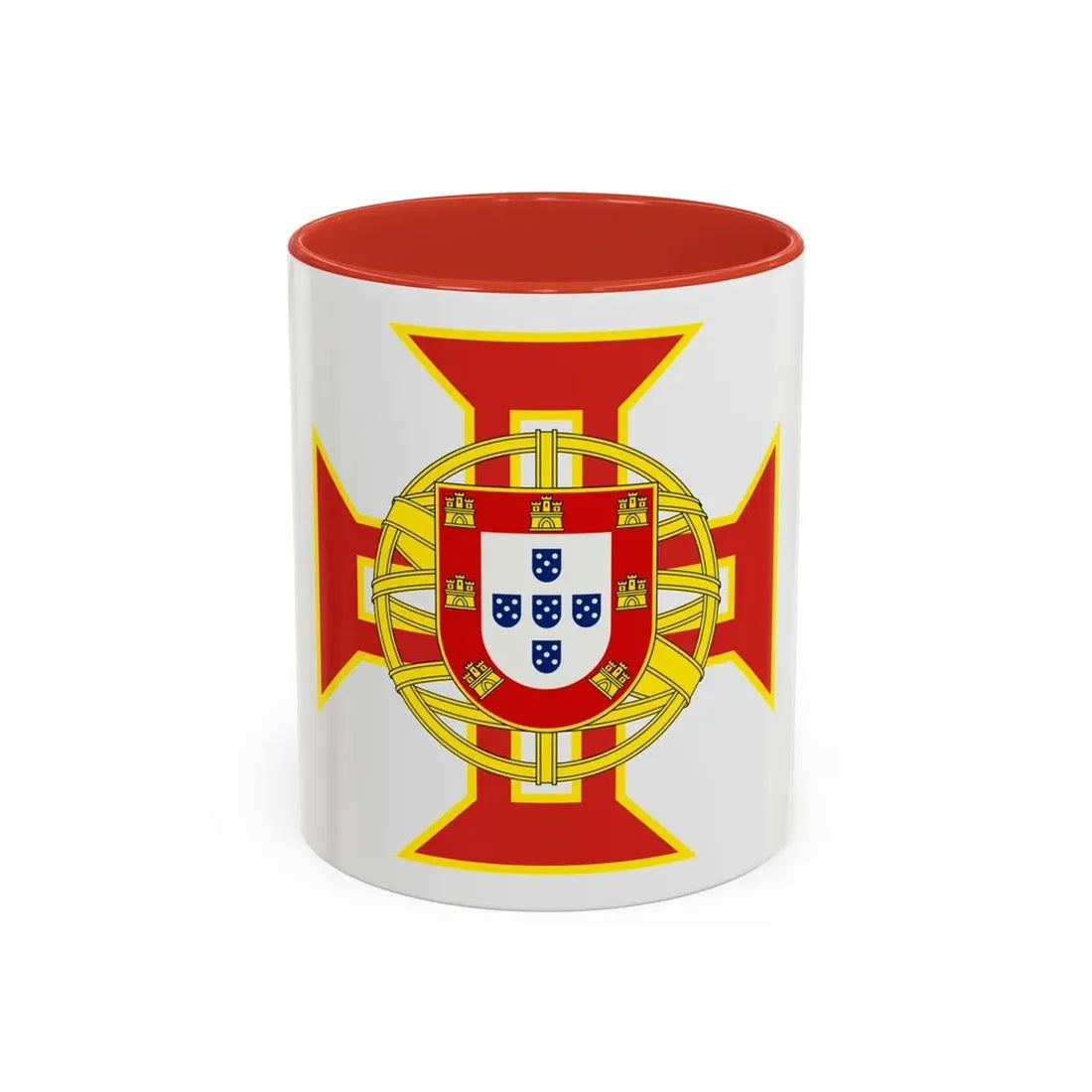 Portugal Order of the Colonial Empire - Accent Coffee Mug 11oz Red - Go Mug Yourself