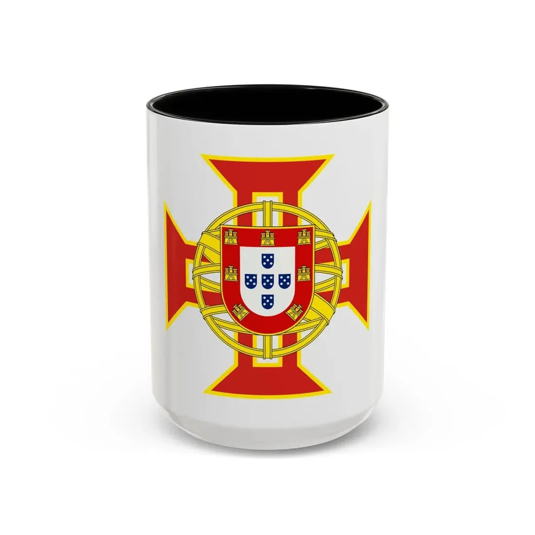 Portugal Order of the Colonial Empire - Accent Coffee Mug 15oz Black - Go Mug Yourself