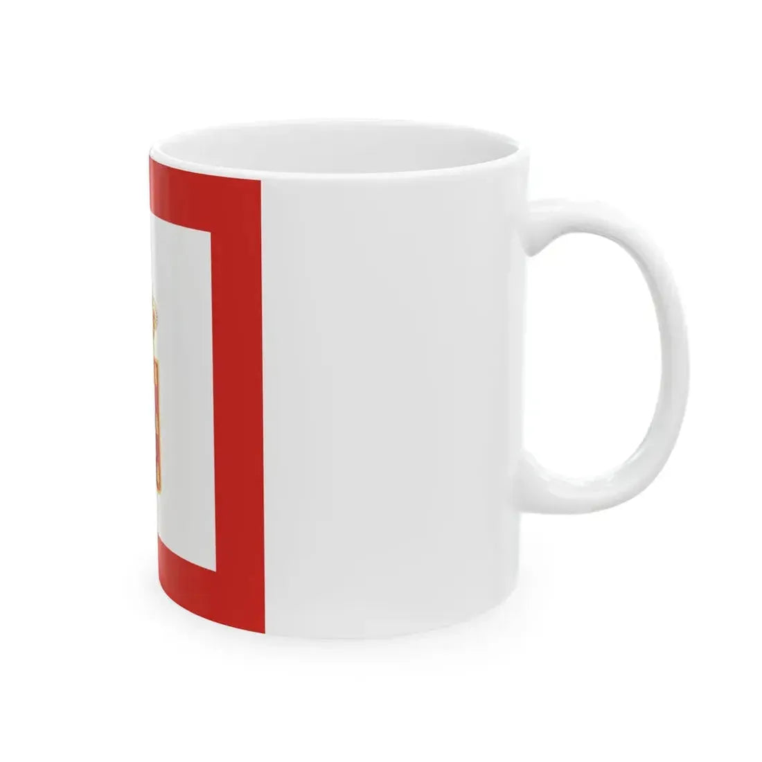 Portuguese Naval Jack 1828 (Portugal) White Coffee Mug - Go Mug Yourself