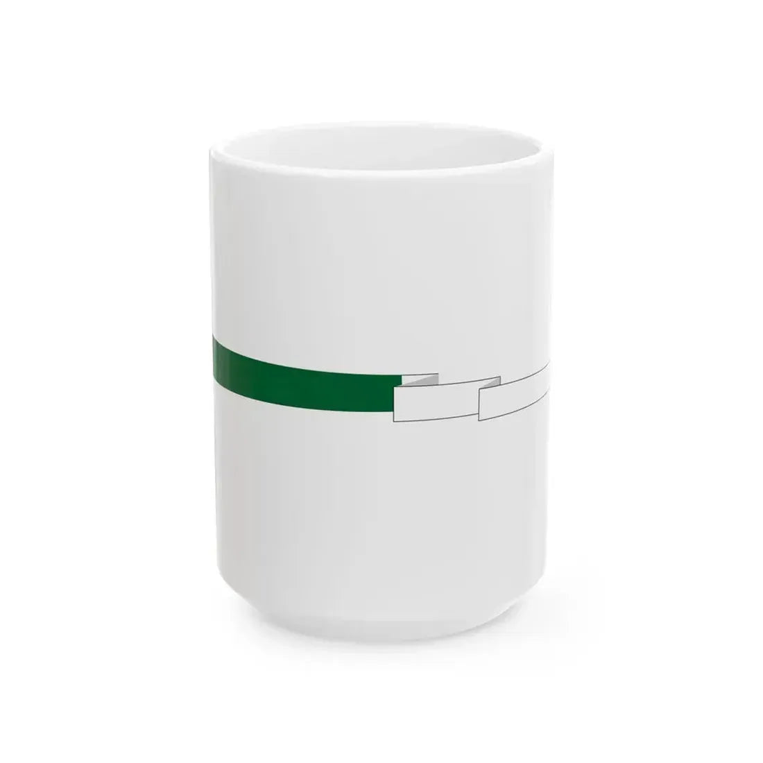 Portuguese pennant 1640 (Portugal) White Coffee Mug 15oz - Go Mug Yourself