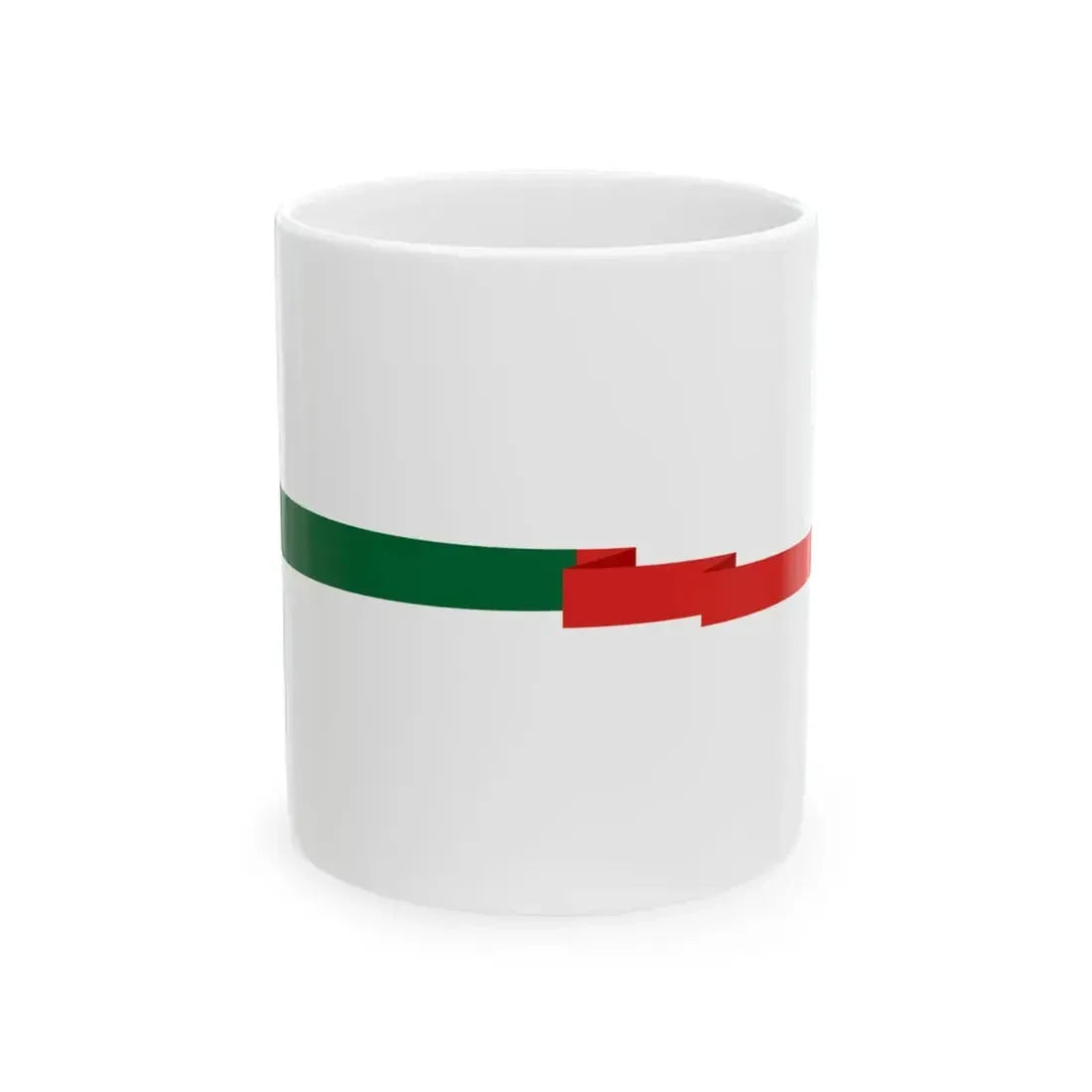 Portuguese pennant (Portugal) White Coffee Mug 11oz - Go Mug Yourself