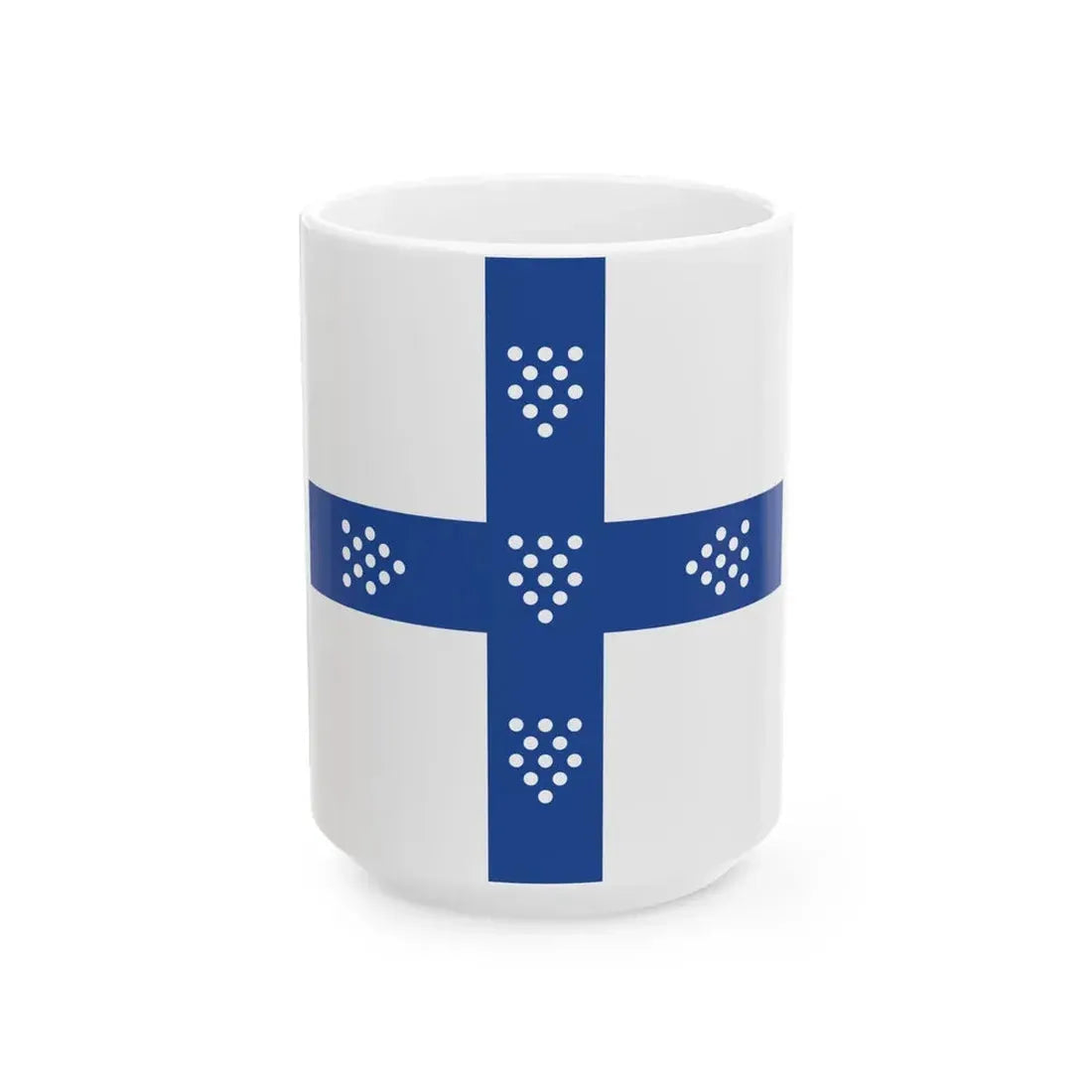 PortugueseFlag1143 (Portugal) White Coffee Mug 15oz - Go Mug Yourself