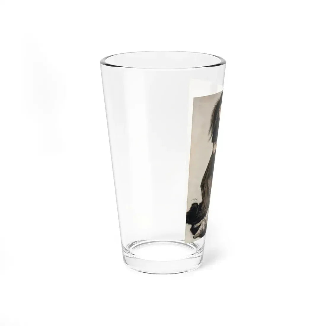 Posing, 1920 (Magazine Illustration) Pint Glass 16oz - Go Mug Yourself
