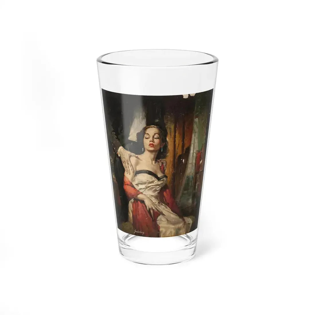 Possession, Signet paperback cover, 1952 - Pint Glass 16oz 16oz - Go Mug Yourself