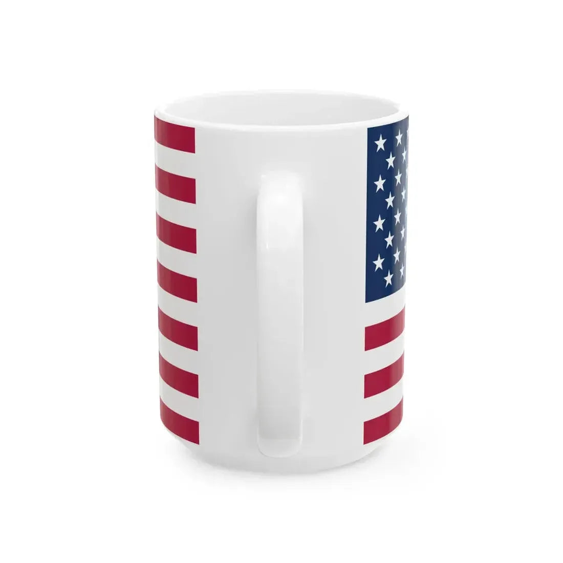 Possible 52-star U.S. flag (United States) White Coffee Mug - Go Mug Yourself