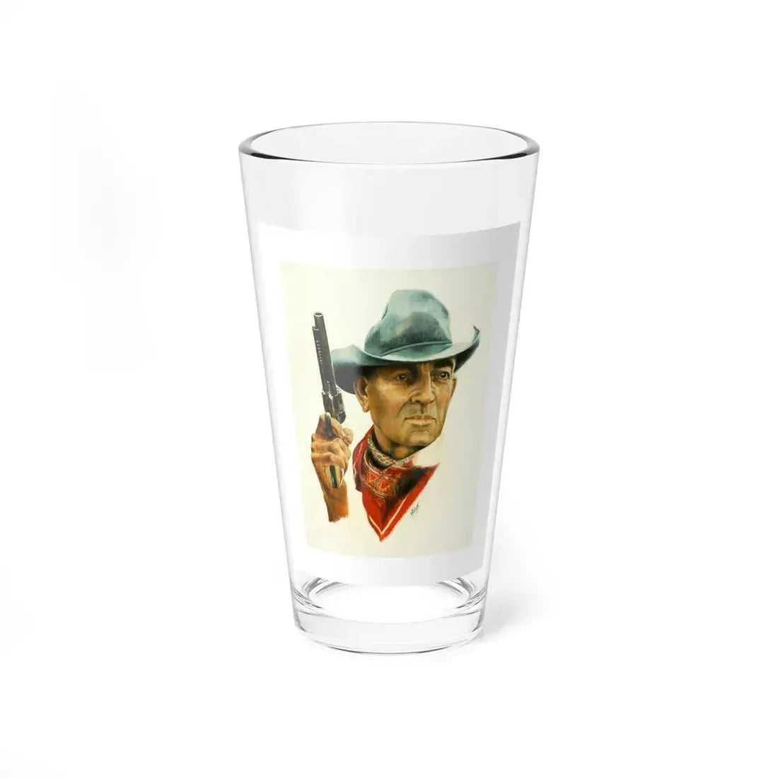 Possibly a paperback cover - Pint Glass 16oz 16oz - Go Mug Yourself
