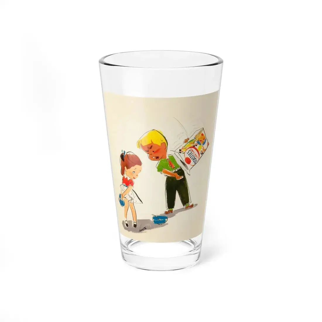 Post Toasties Corn Flake advertisement (Magazine Illustration) Pint Glass 16oz 16oz - Go Mug Yourself
