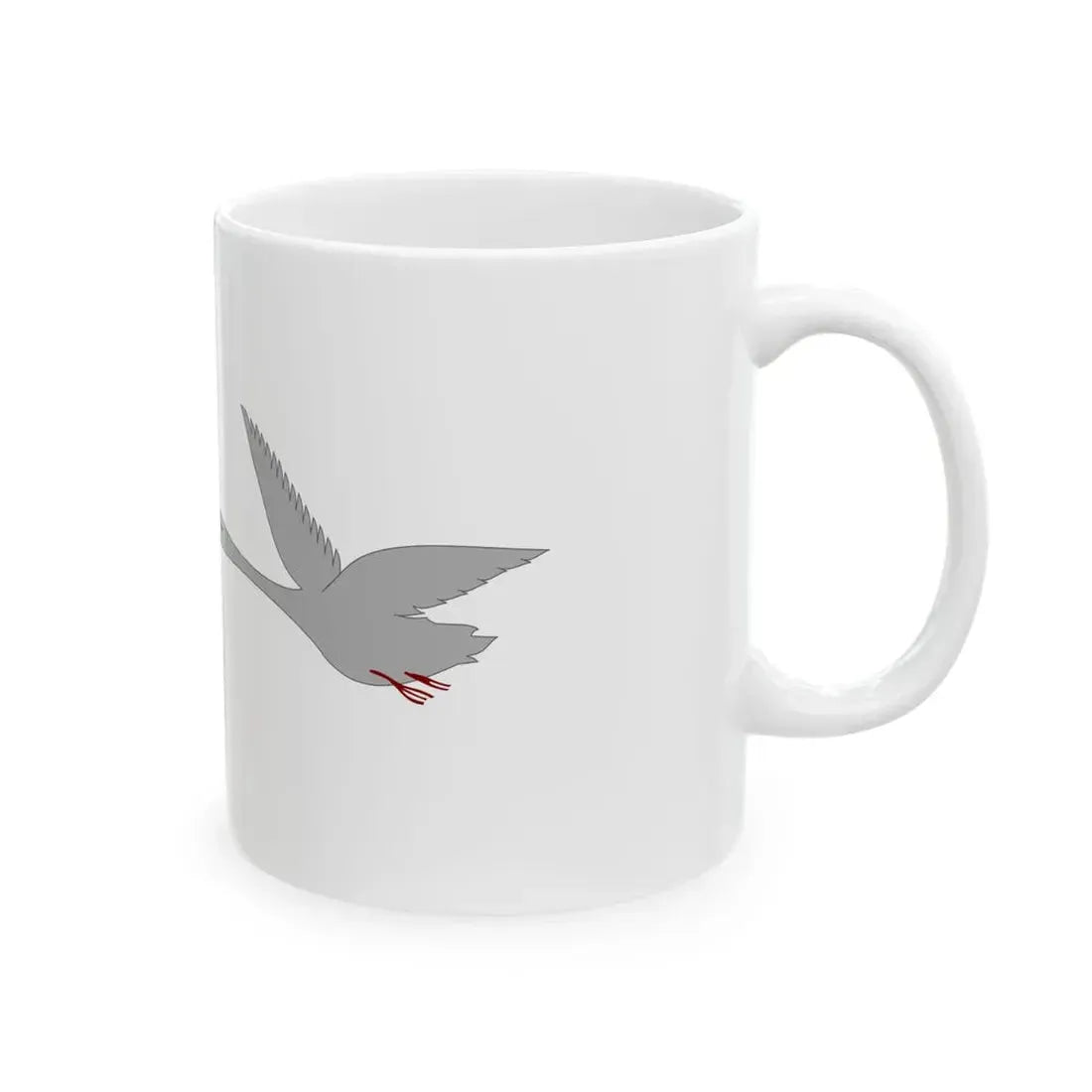 Postal Ensign of China 1919-1929 (China) White Coffee Mug - Go Mug Yourself