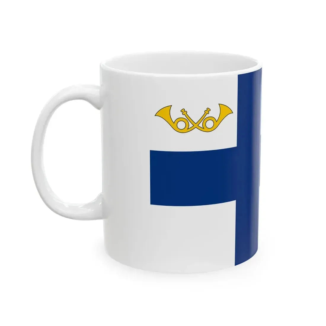 Postilippu varhaisempi malli (Finland) White Coffee Mug - Go Mug Yourself