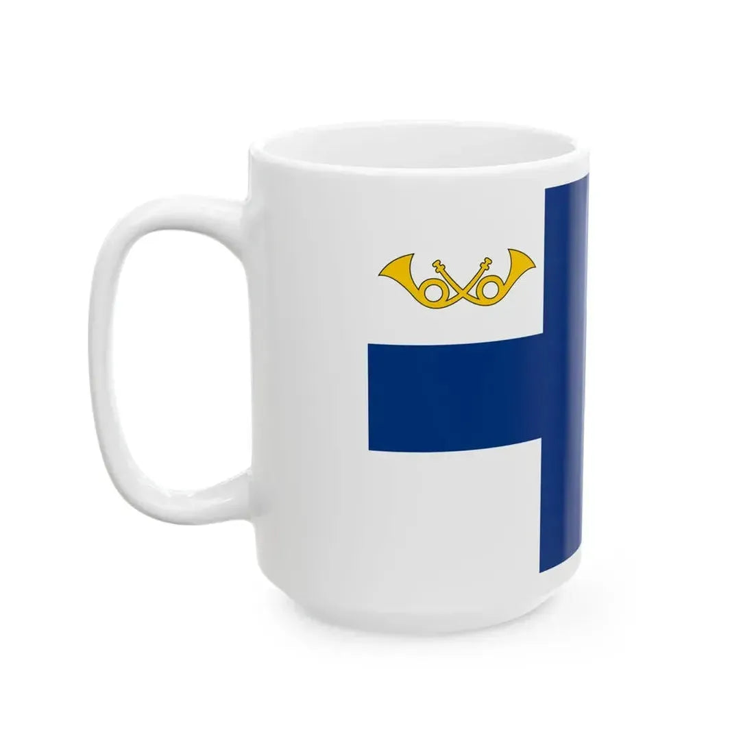 Postilippu varhaisempi malli (Finland) White Coffee Mug - Go Mug Yourself