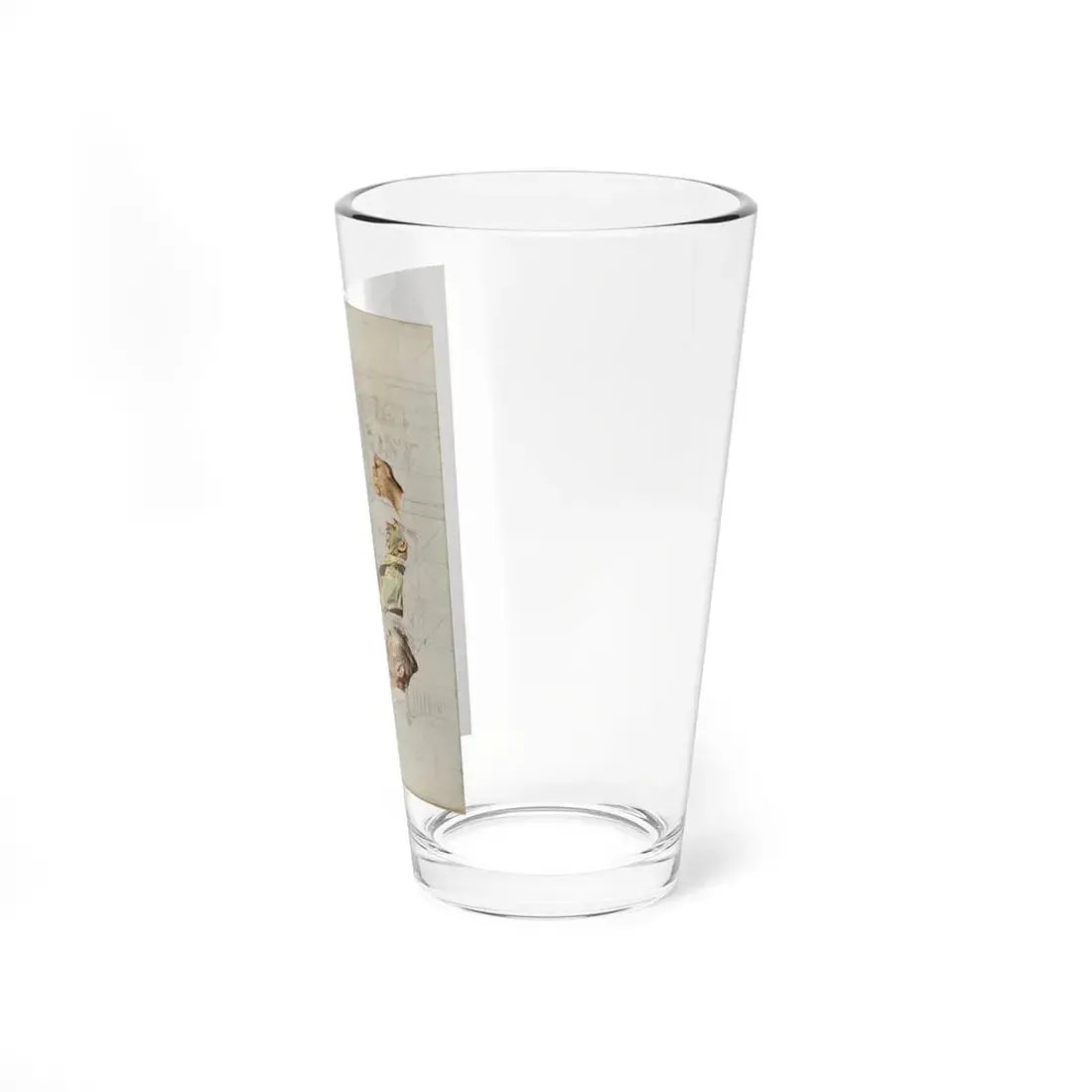 Postman Soaking Feet, The Saturday Evening Post cover study, 1940 (Magazine Illustration) Pint Glass 16oz - Go Mug Yourself
