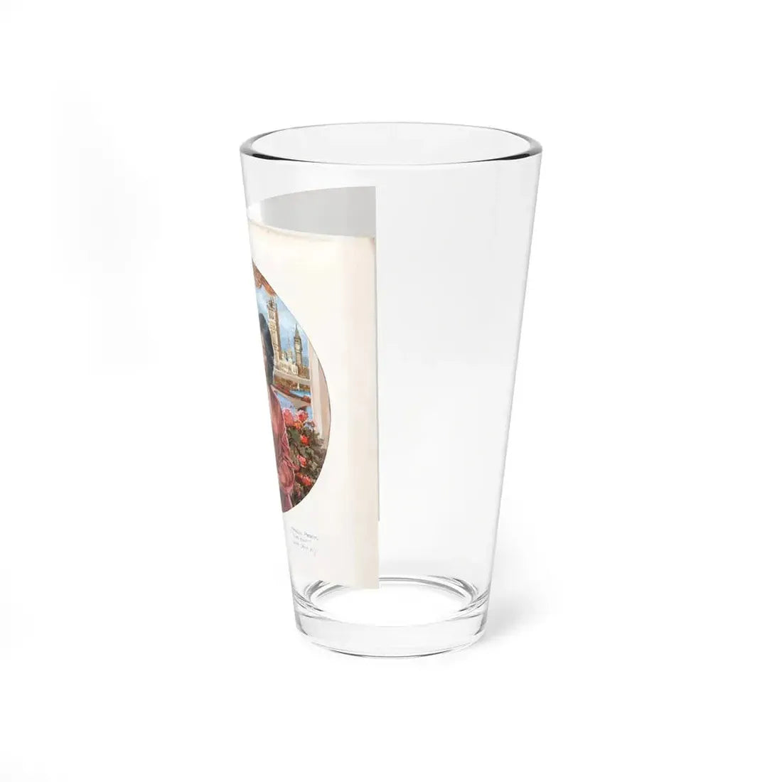 Power Point, Harlequin Romance 2776, Paperback Novel Cover, 1986 - Pint Glass 16oz - Go Mug Yourself