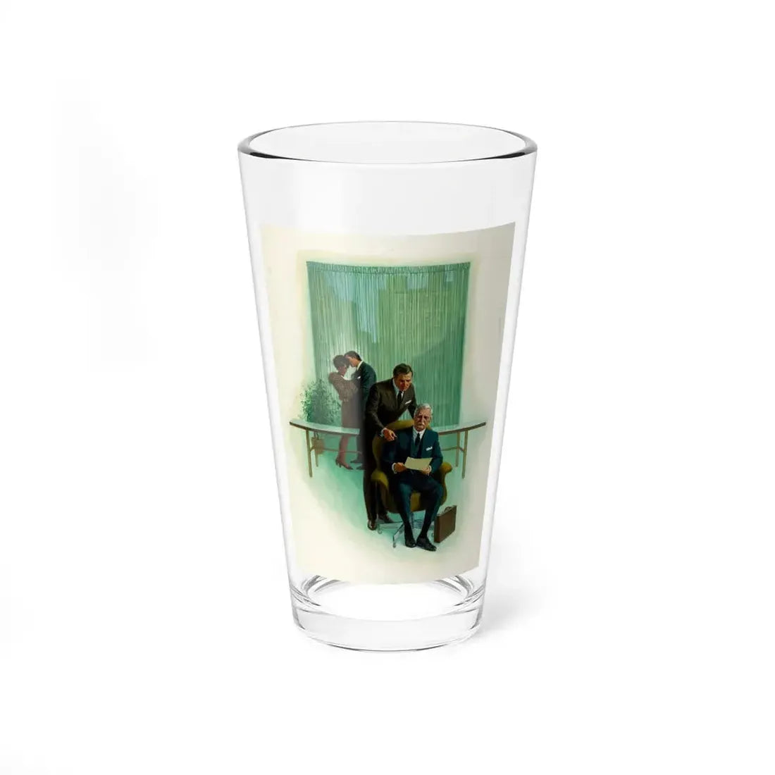 Powers of Attorney, Paperback Cover (Avon, 1971) - Pint Glass 16oz 16oz - Go Mug Yourself
