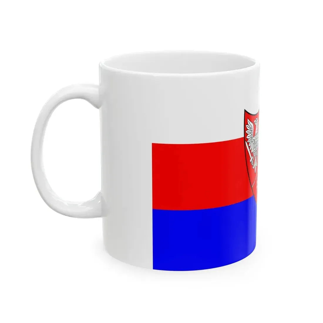 Powstanie Styczniowe flag (Poland) White Coffee Mug - Go Mug Yourself