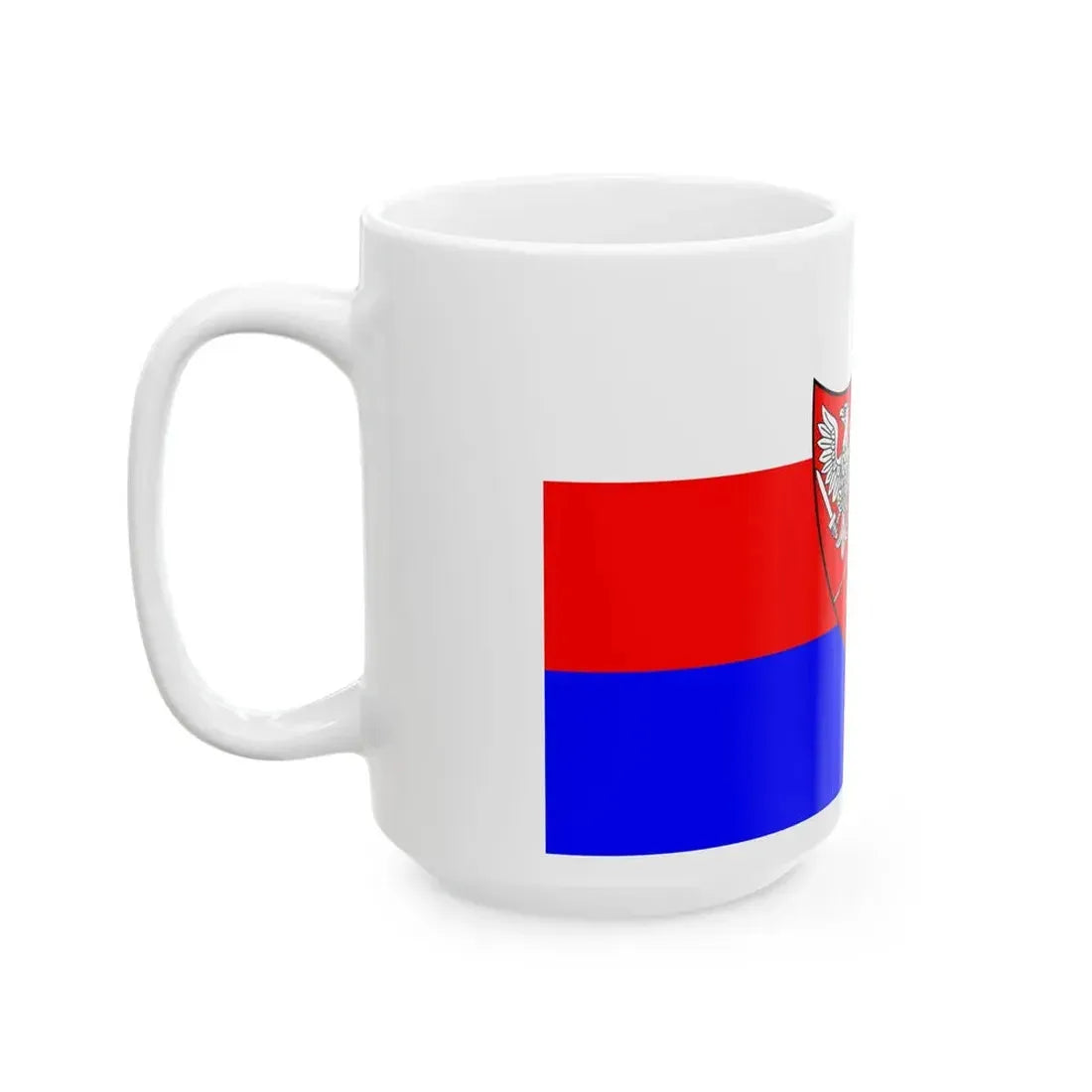 Powstanie Styczniowe flag (Poland) White Coffee Mug - Go Mug Yourself