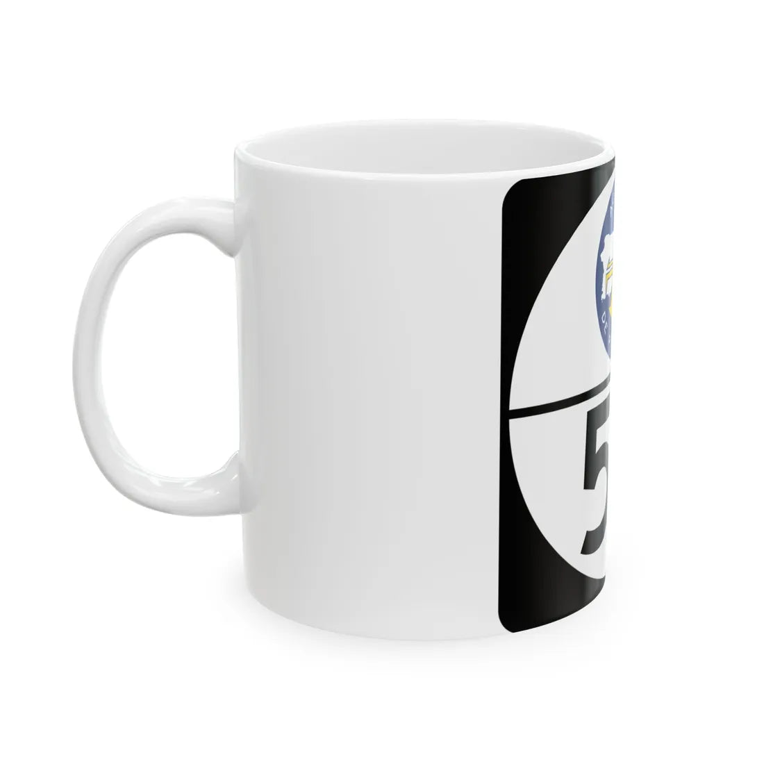 PR old toll road 52 (Puerto Rico) (Road Sign) White Coffee Mug - Go Mug Yourself