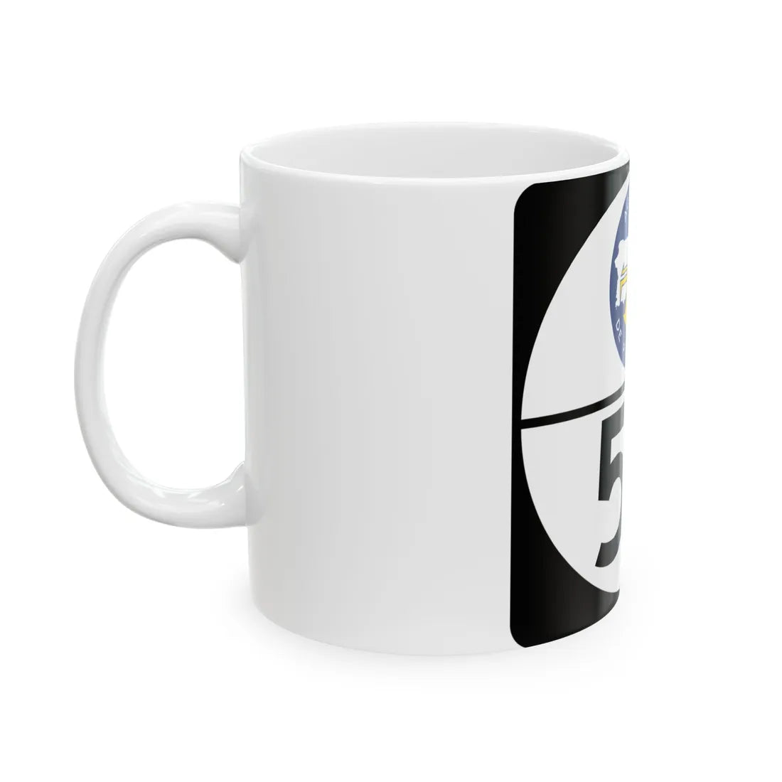 PR old toll road 53 (Puerto Rico) (Road Sign) White Coffee Mug - Go Mug Yourself