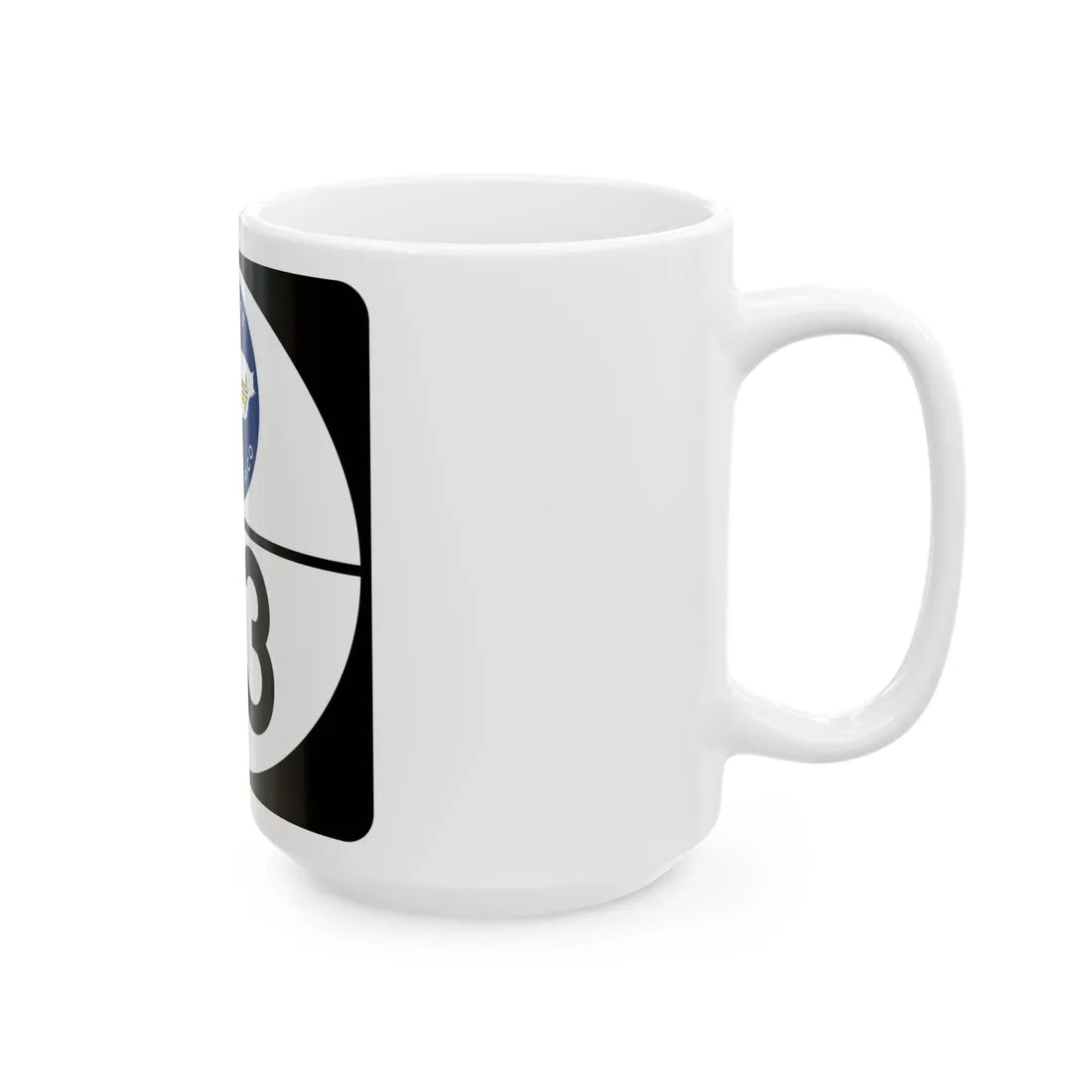 PR old toll road 53 (Puerto Rico) (Road Sign) White Coffee Mug - Go Mug Yourself