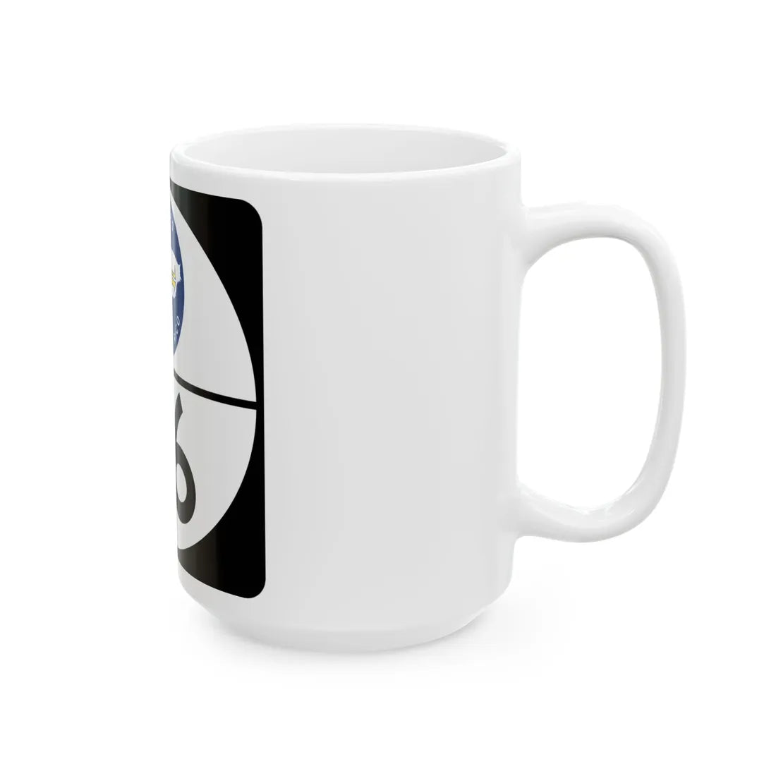 PR old toll road 66 (Puerto Rico) (Road Sign) White Coffee Mug - Go Mug Yourself