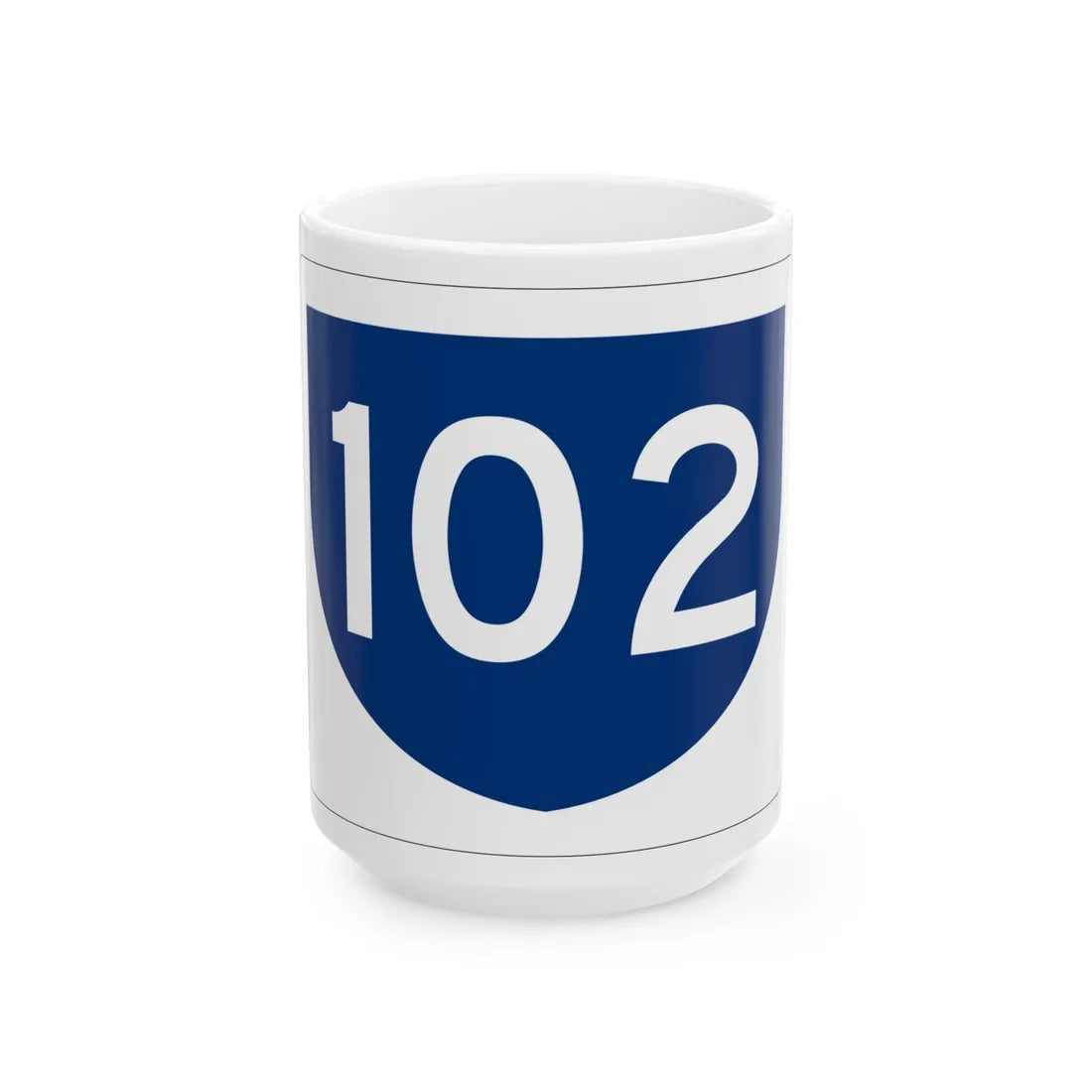 PR primary 102 (Puerto Rico) (Road Sign) White Coffee Mug 15oz - Go Mug Yourself