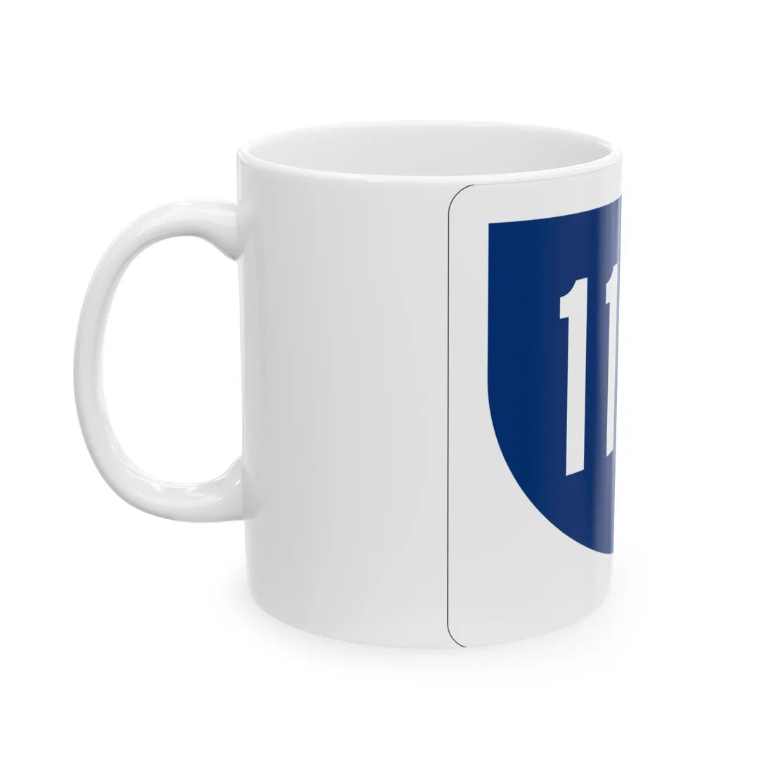 PR primary 111R (Puerto Rico) (Road Sign) White Coffee Mug - Go Mug Yourself
