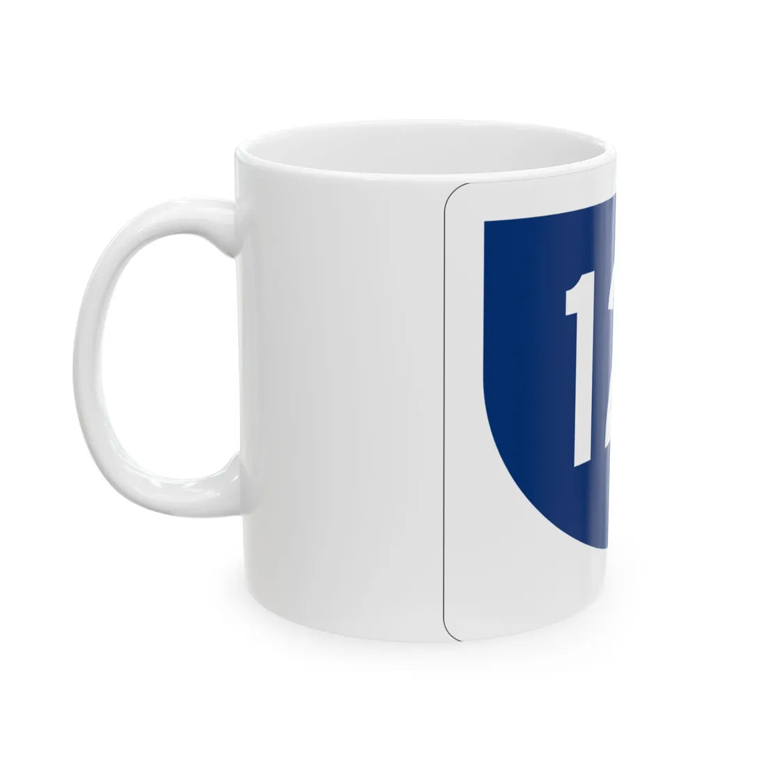 PR primary 121 (Puerto Rico) (Road Sign) White Coffee Mug - Go Mug Yourself
