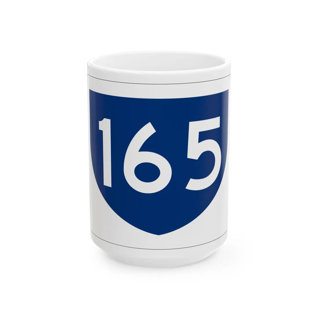 PR primary 165 (Puerto Rico) (Road Sign) White Coffee Mug 15oz - Go Mug Yourself