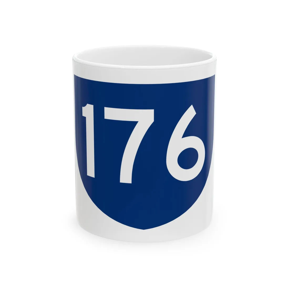 PR primary 176 (Puerto Rico) (Road Sign) White Coffee Mug 11oz - Go Mug Yourself
