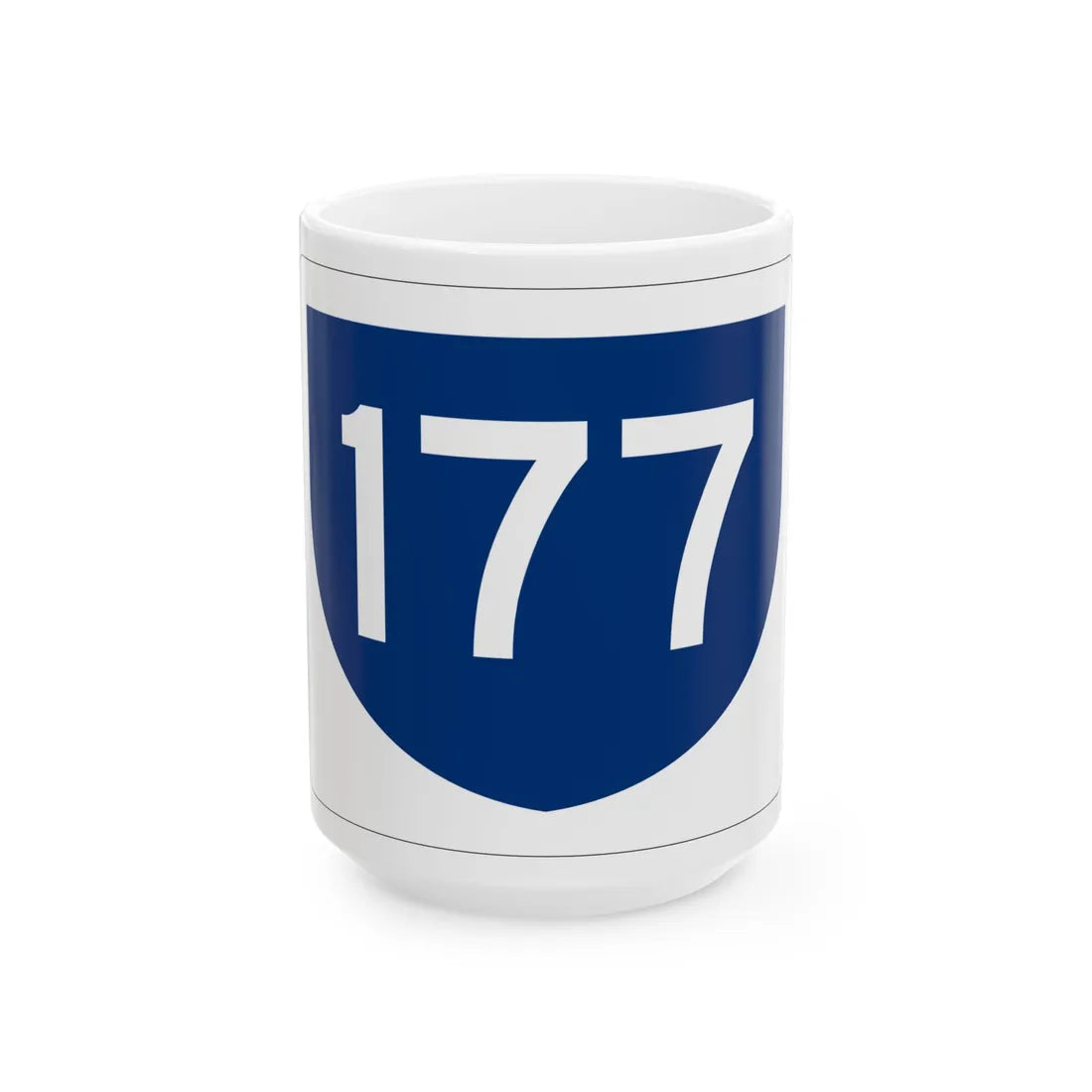 PR primary 177 (Puerto Rico) (Road Sign) White Coffee Mug 15oz - Go Mug Yourself