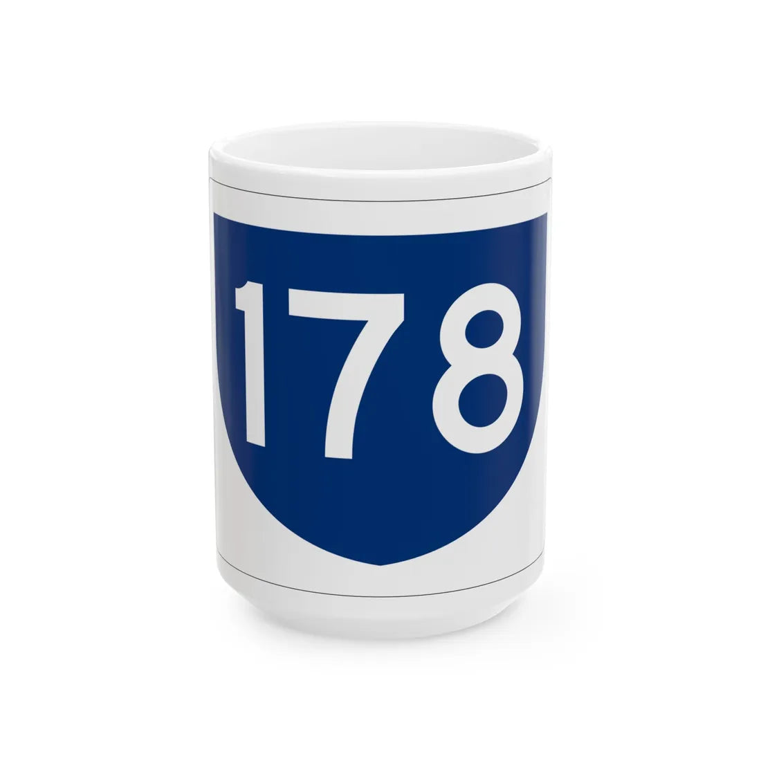 PR primary 178 (Puerto Rico) (Road Sign) White Coffee Mug 15oz - Go Mug Yourself