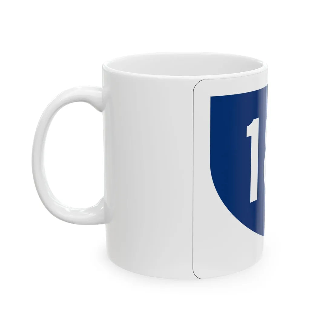 PR primary 181 (Puerto Rico) (Road Sign) White Coffee Mug - Go Mug Yourself
