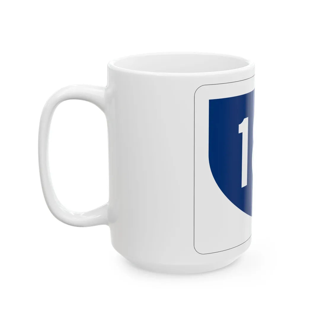 PR primary 181 (Puerto Rico) (Road Sign) White Coffee Mug - Go Mug Yourself