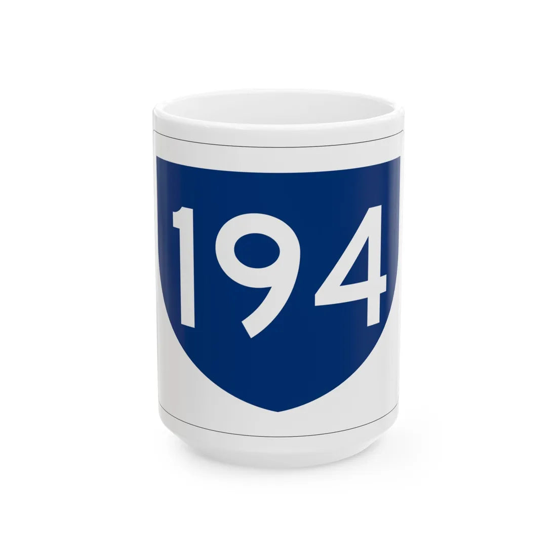 PR primary 194 (Puerto Rico) (Road Sign) White Coffee Mug 15oz - Go Mug Yourself