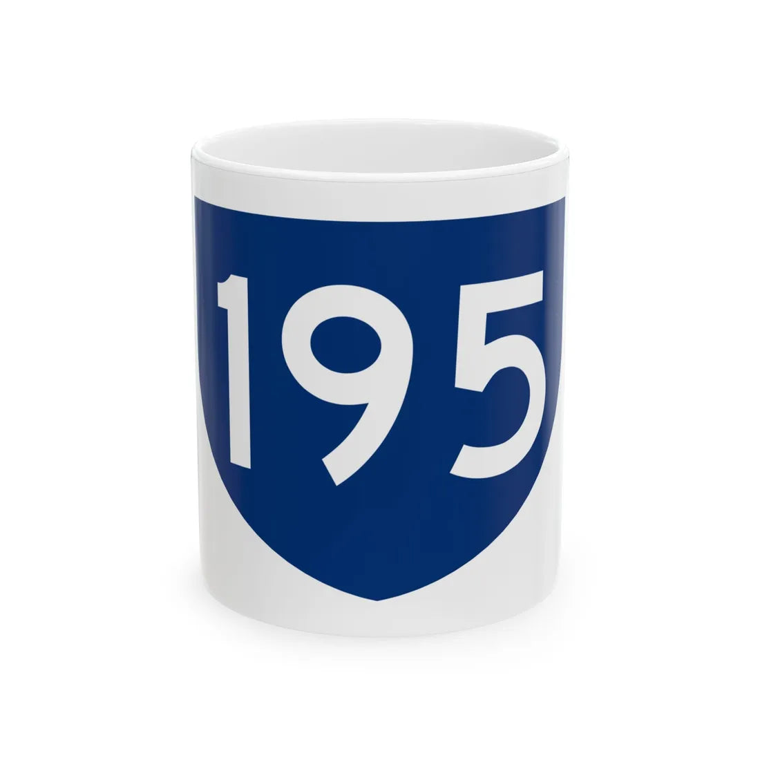 PR primary 195 (Puerto Rico) (Road Sign) White Coffee Mug 11oz - Go Mug Yourself