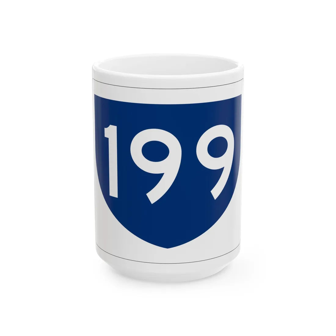 PR primary 199 (Puerto Rico) (Road Sign) White Coffee Mug 15oz - Go Mug Yourself