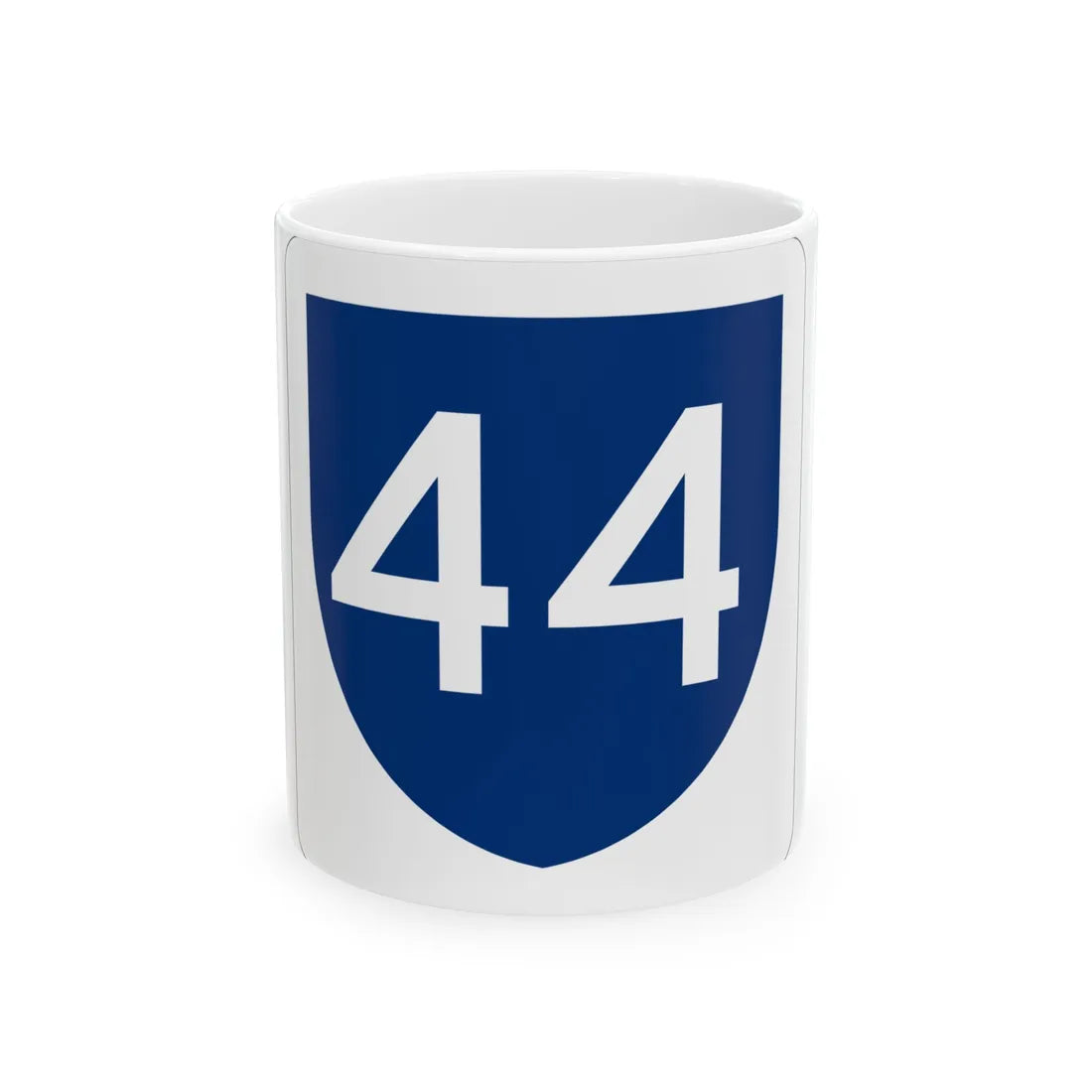 PR primary 44 (Puerto Rico) (Road Sign) White Coffee Mug 11oz - Go Mug Yourself