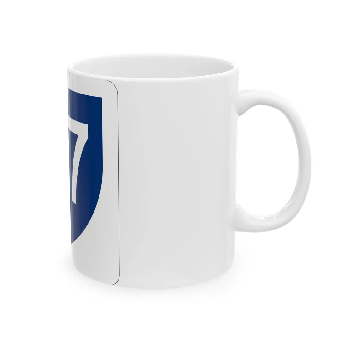 PR primary 47 (Puerto Rico) (Road Sign) White Coffee Mug - Go Mug Yourself