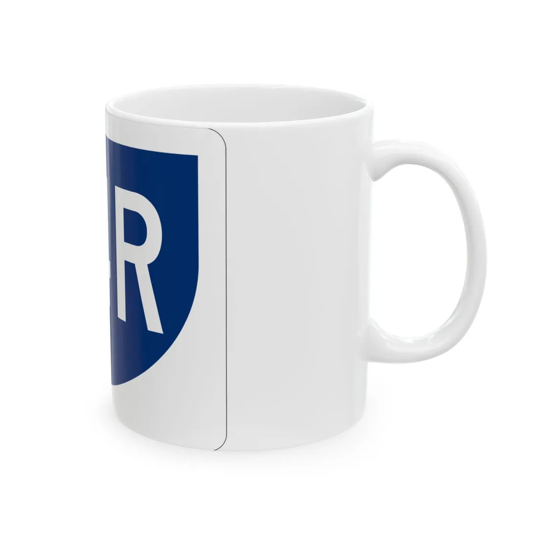 PR primary 54R (Puerto Rico) (Road Sign) White Coffee Mug - Go Mug Yourself