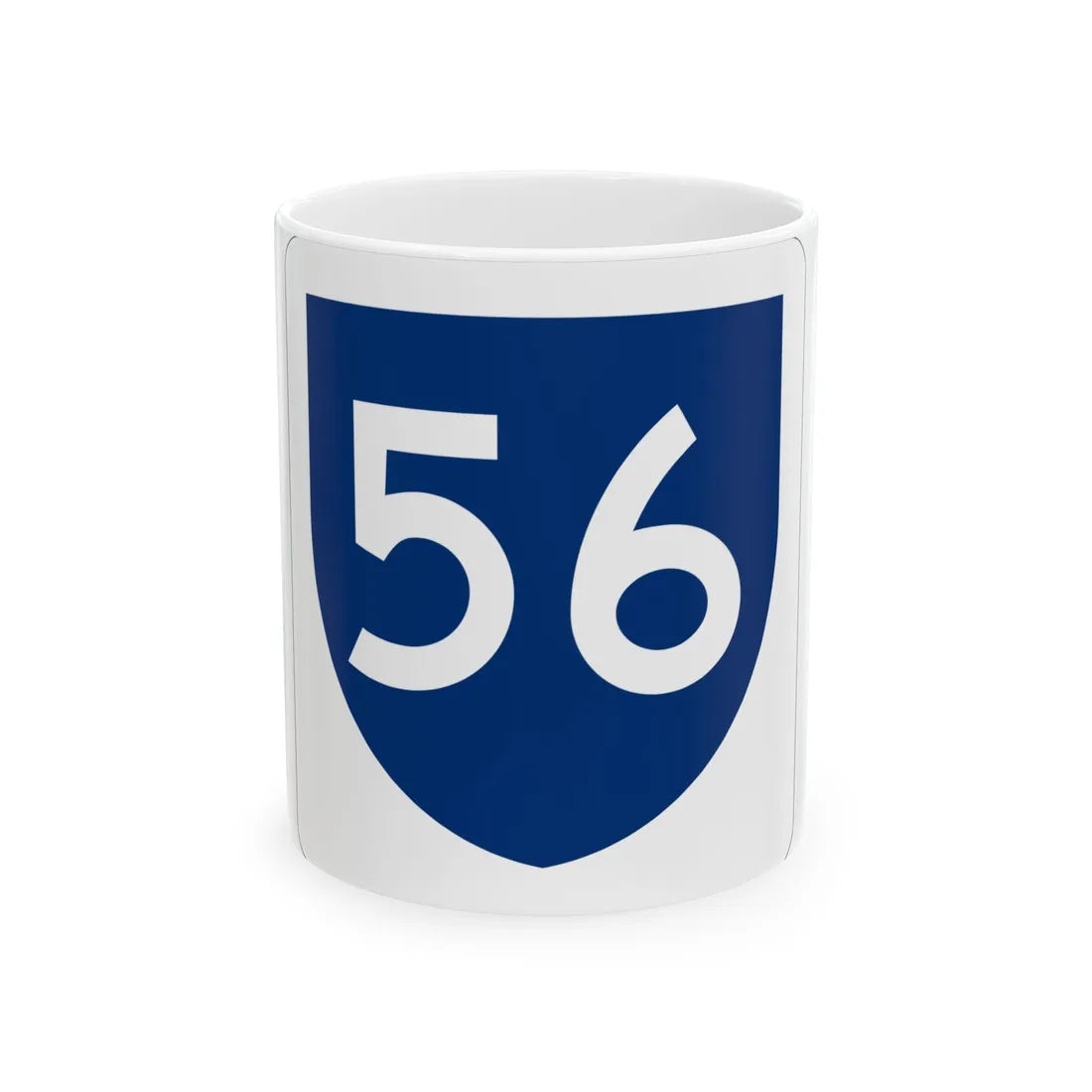 PR primary 56 (Puerto Rico) (Road Sign) White Coffee Mug 11oz - Go Mug Yourself