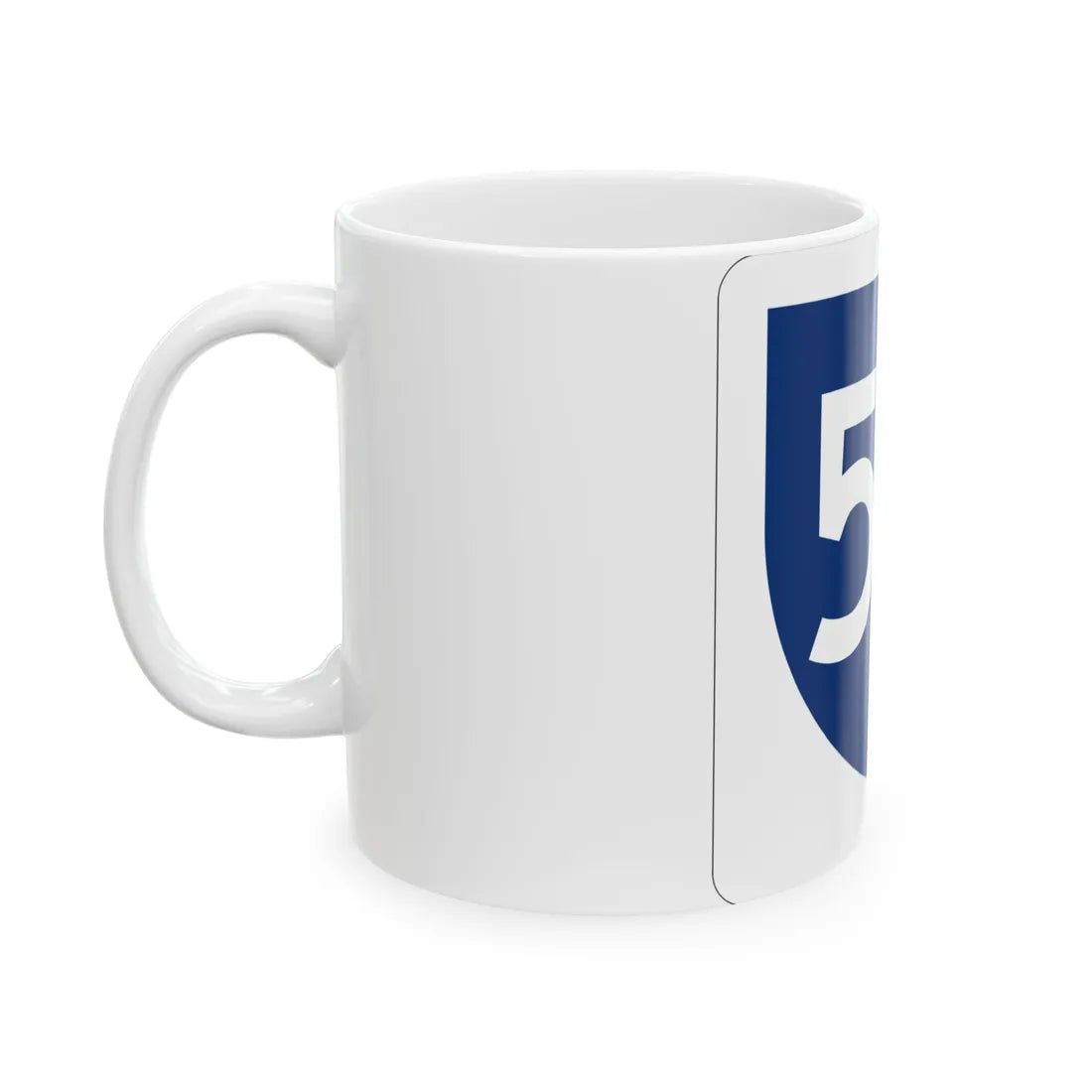 PR primary 58 (Puerto Rico) (Road Sign) White Coffee Mug - Go Mug Yourself
