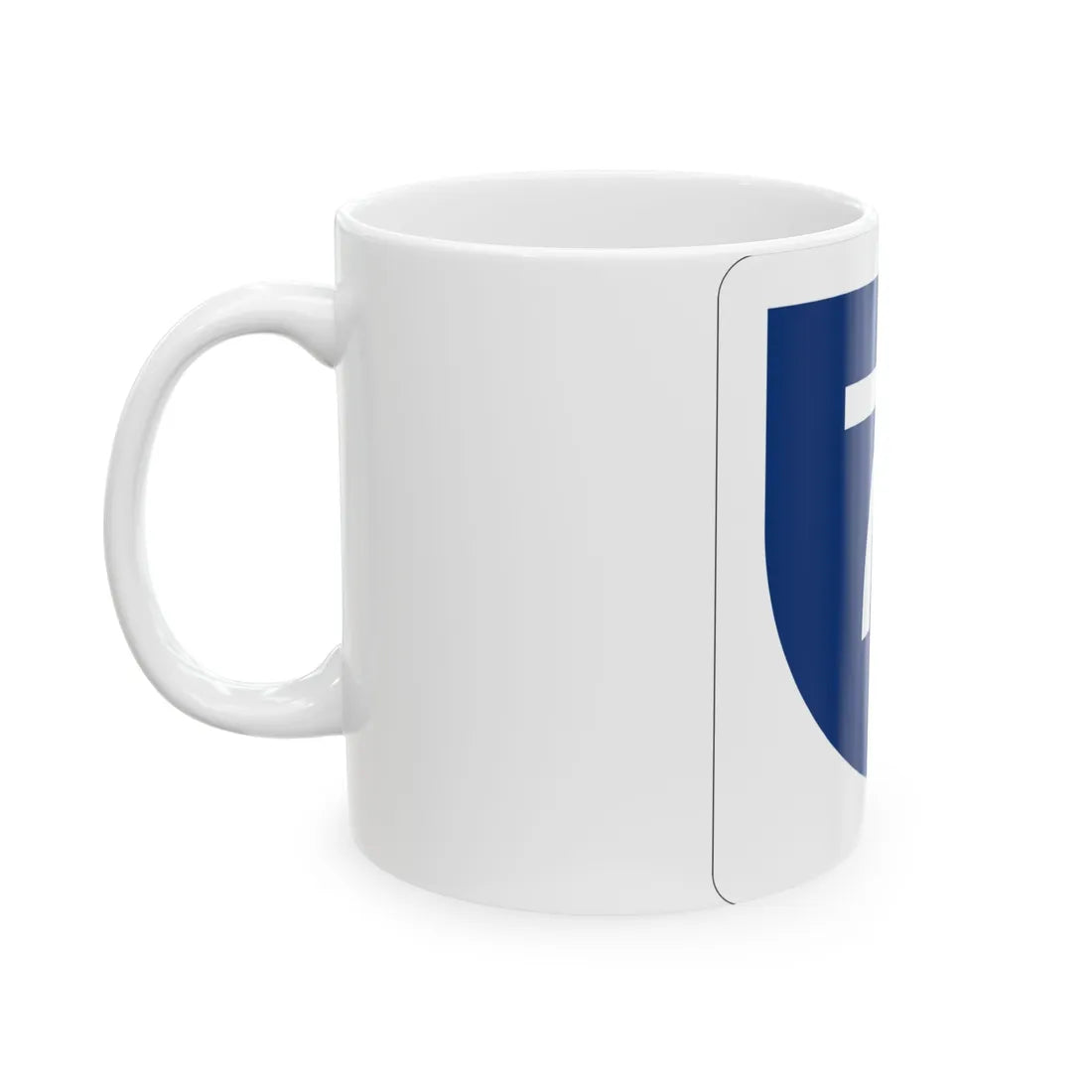 PR primary 71 (Puerto Rico) (Road Sign) White Coffee Mug - Go Mug Yourself