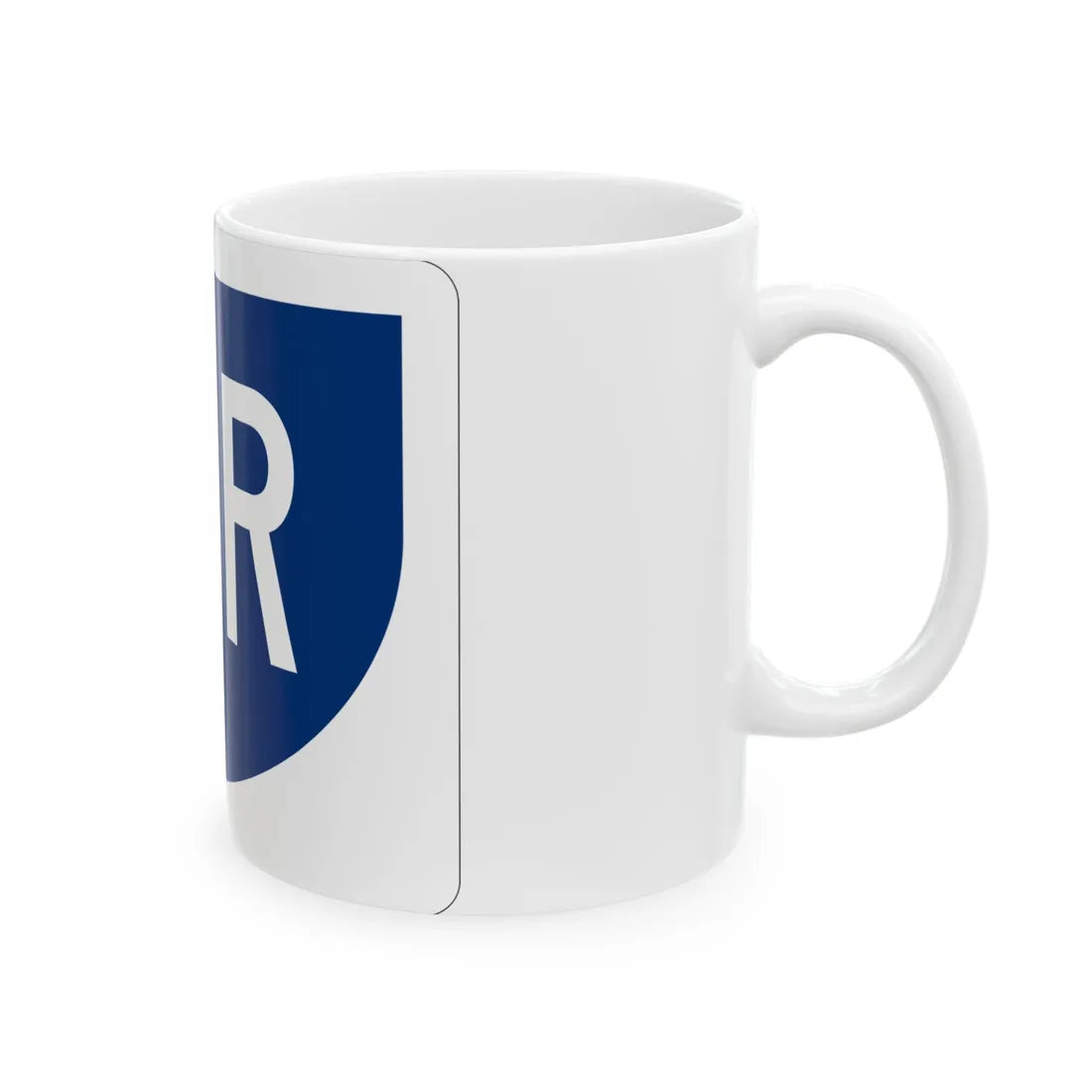 PR primary 71R (Puerto Rico) (Road Sign) White Coffee Mug - Go Mug Yourself