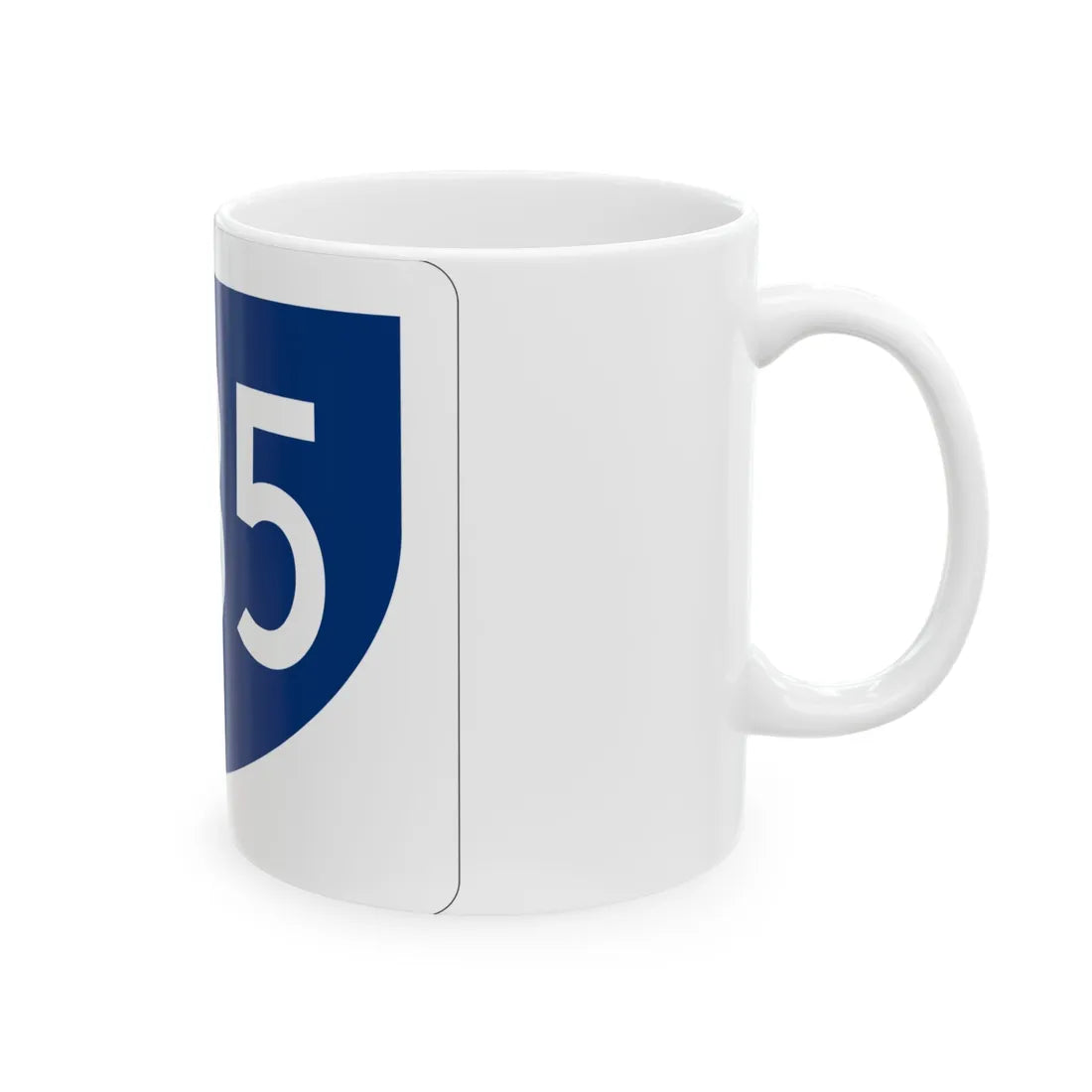 PR primary 735 (Puerto Rico) (Road Sign) White Coffee Mug - Go Mug Yourself
