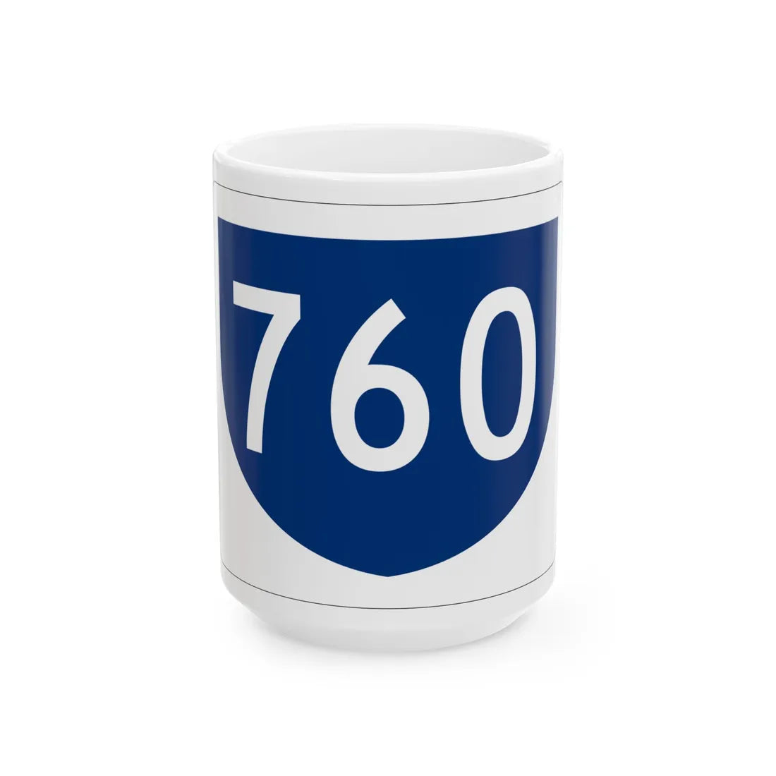 PR primary 760 (Puerto Rico) (Road Sign) White Coffee Mug 15oz - Go Mug Yourself