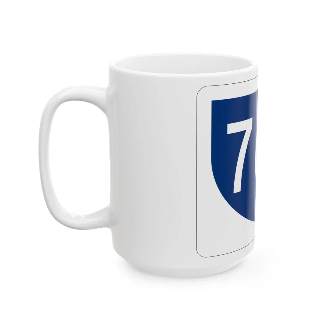 PR primary 760 (Puerto Rico) (Road Sign) White Coffee Mug - Go Mug Yourself