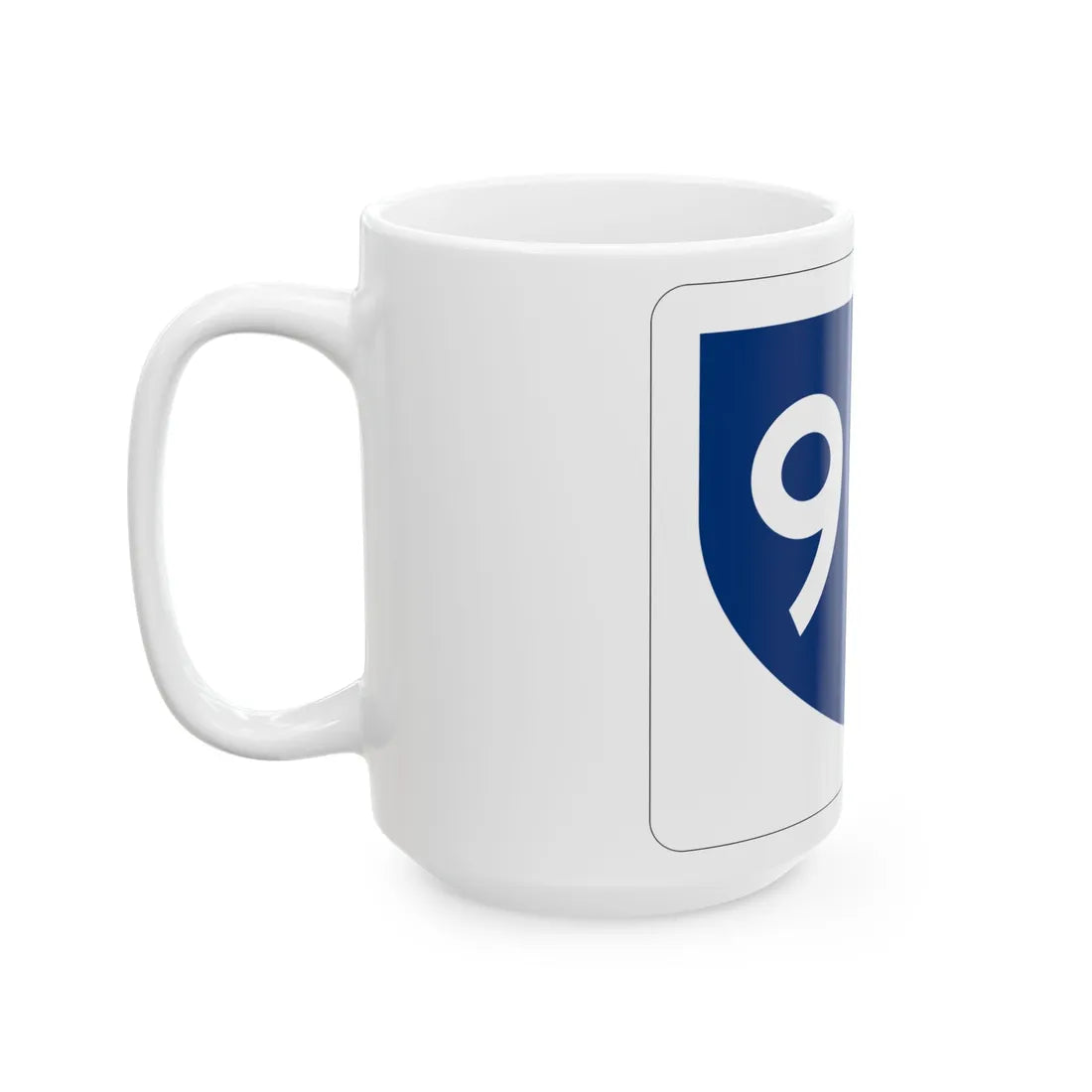 PR primary 901 (Puerto Rico) (Road Sign) White Coffee Mug - Go Mug Yourself